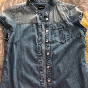 Bebe denim shirt medium